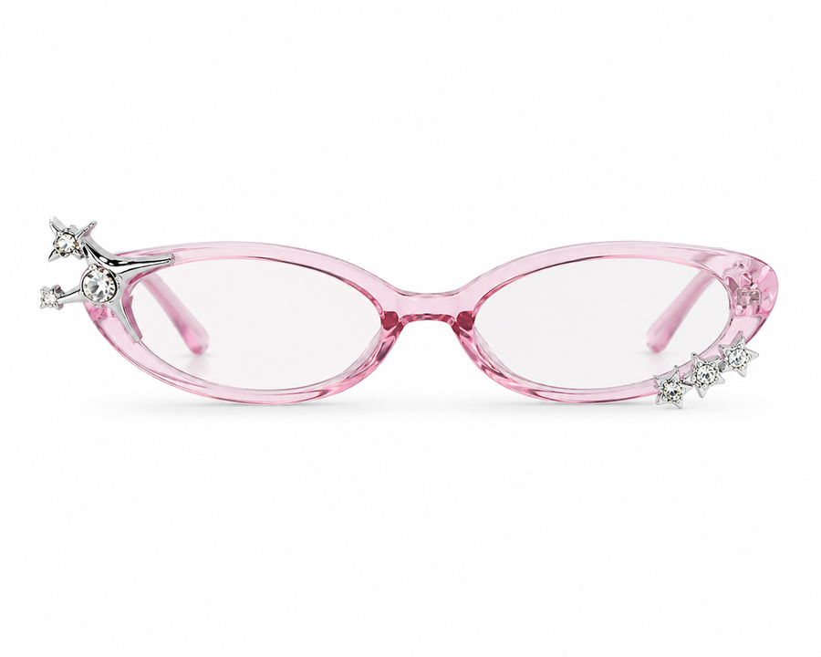 Pink Comet Glasses